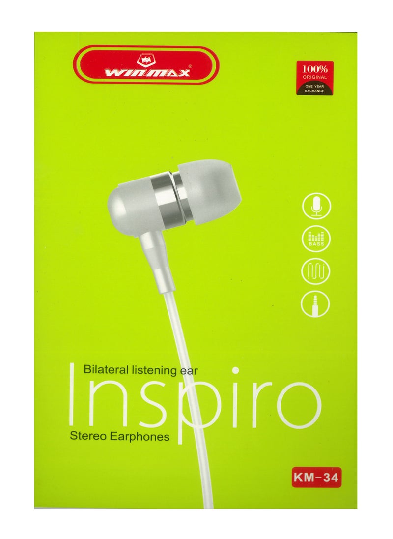Winmax Wired in Ear Headphone with Mic  - Image 3