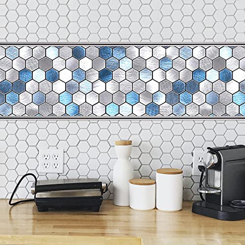 Art3dwallpanels 10 Ft Flexible Peel and Stick Trim Molding for Backsplash Tile Edge, Self-Adhesive Wall Trim for Corner Decor, 120x0.47x0.2 Inch White - Image 4