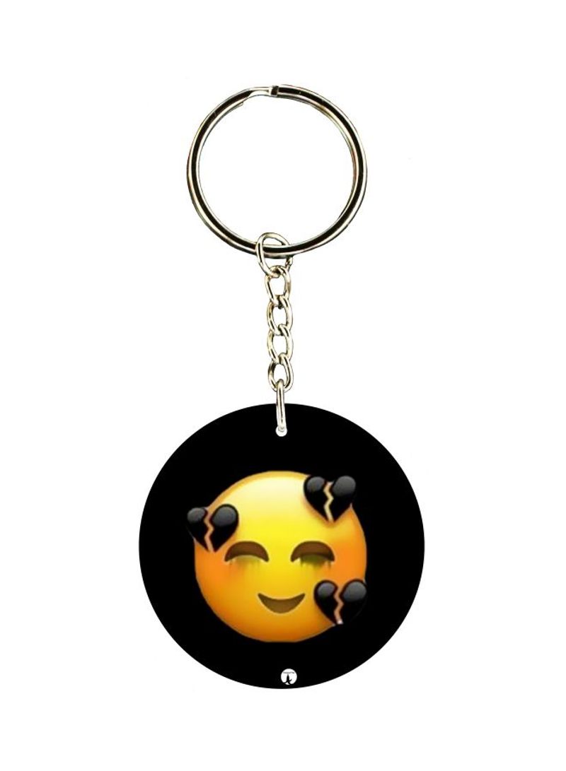 Emoji Printed Keychain
