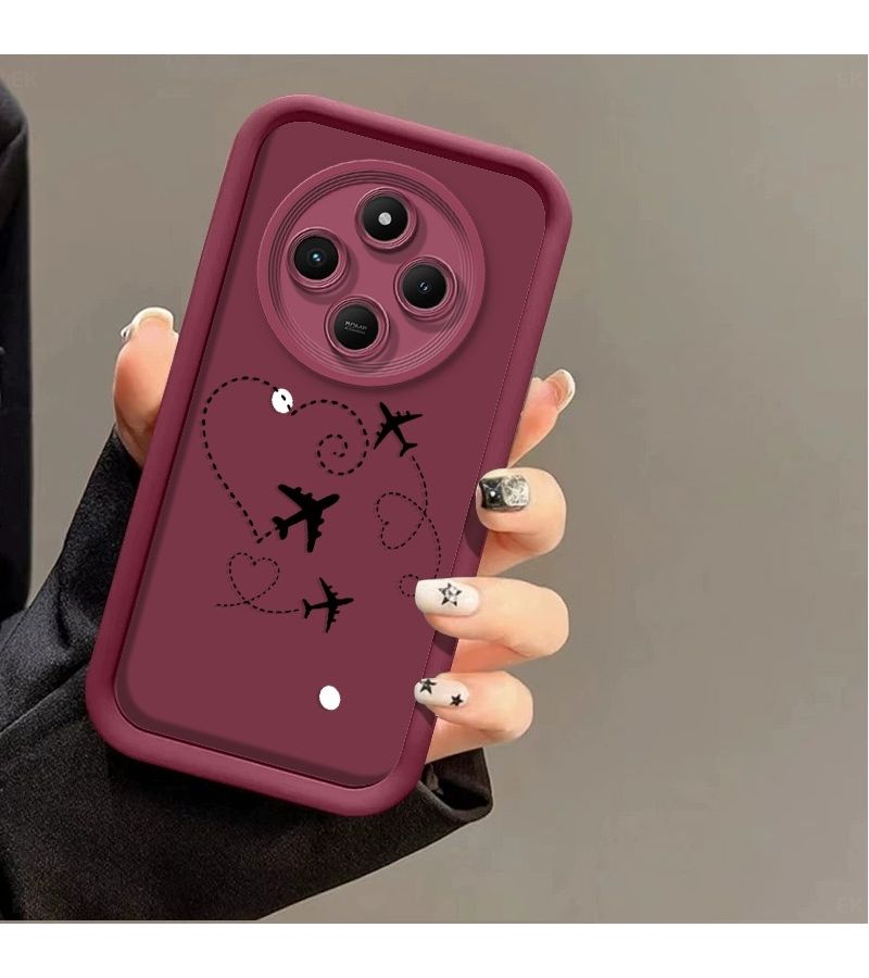Black Shockproof Lightweight Durable Anti Slip Phone Case For POCO C75 - Image 3