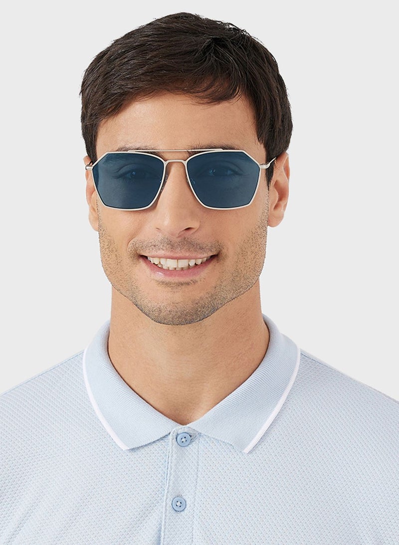 30Sundays Figaro Rectangular   Sunglasses  - Image 4