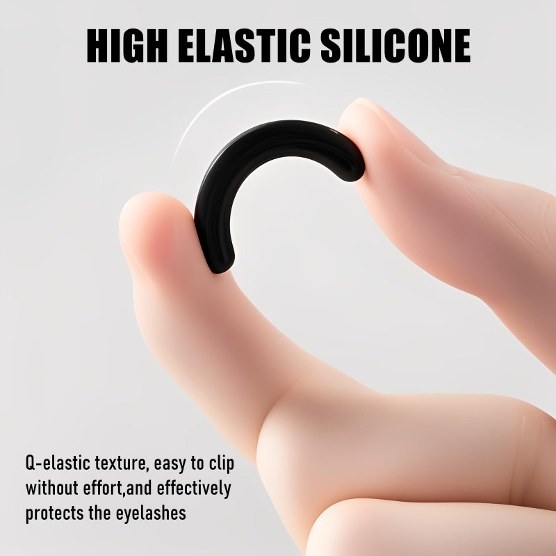 CLLFUU 30Pack Suitable for Tweezerman Eyelash Curler Refills,Premium Silicone Soft Rubber,Professional Eyelash Curler Refills Compatible with Tweezerman Lash Curlers. - Image 2