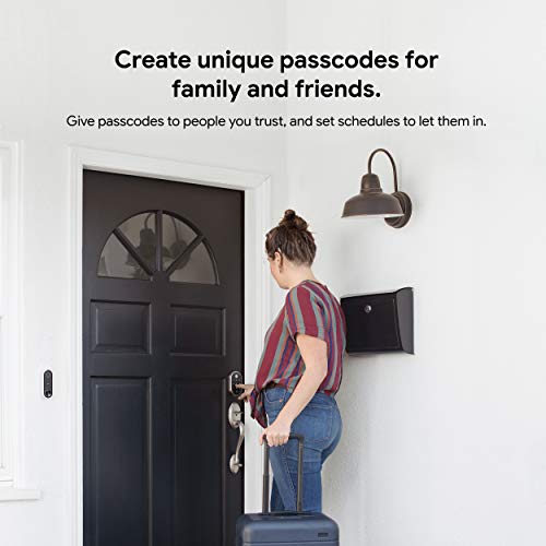 Google Nest x Yale Lock - Tamper-Proof Smart Lock for Keyless Entry - Keypad Deadbolt Lock for Front Door - Satin Nickel - Image 4