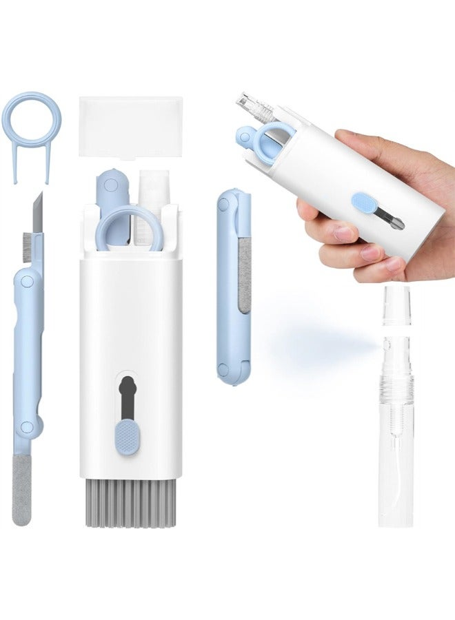7-in-1 Electronic Cleaner Kit,Keyboard Cleaner,Laptop Cleaner Kit for Monitor, Cell Phone, Headset, Lego, Laptop Camera Lens(Blue)  - Image 2