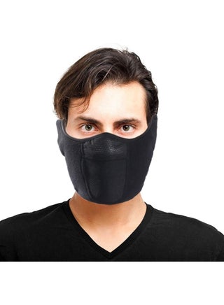 Half Face Mask Windproof Men Women for Skiing Snowboarding Motorcycling Winter Outdoor Sports Highly Breathable (2Pcs) - view 5