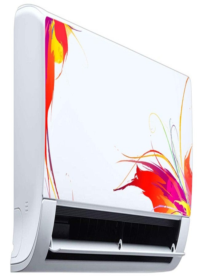 Decopix 'ac Sticker Fridge Sticker Wall Sticker Split Ac Stickers Air Conditioner Sticker - Standard Size (Fit for All Models/Sizes/Brands) (Vinyl, Multicolor)' - Sm6009 - Image 2