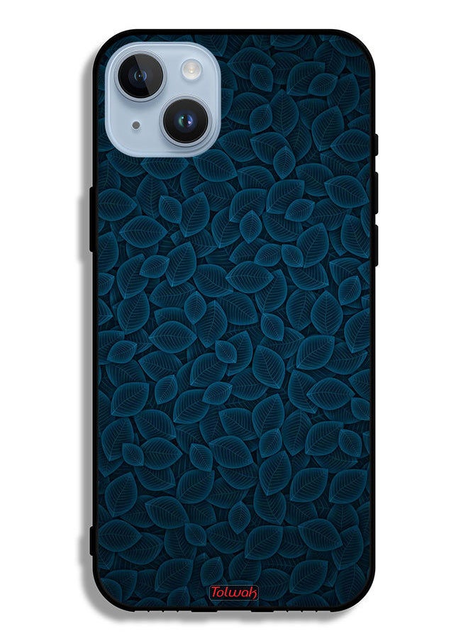 Tolwak - Apple iPhone 14 Plus Protective Case Digital Art Leaves Pattern - Image 1