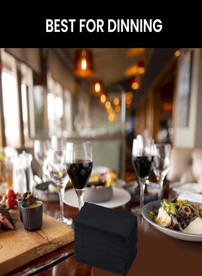 Perfect Stix مناديل عشاء سوداء من بيرفكت وير 2 طبقة عبوة من 125 - Image 4