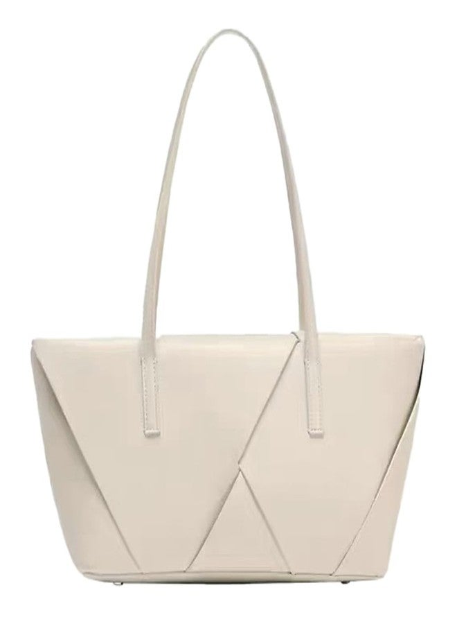 Molodo Woven Tote Bag Large Capacity Zipper Handbag Shoulder Bag Hobo Underarm Bags for Travel - Image 1