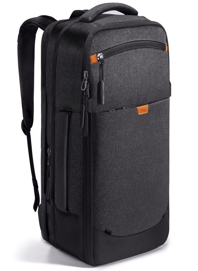 Inateck 17-20L Expandable Carry on Travel Laptop Backpack for Airline Approved, Splash-resistant 3-Way Cabin Luggage for Low-cost/Budget Airlines, Compatible with 14-Inch Laptops, Black - Image 1
