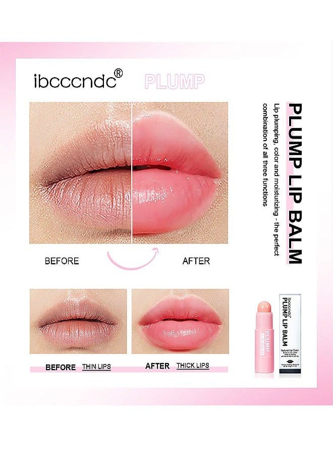 Plump Lip Balm 04, Lightweight Color and Smooth Texture, Blooms To Your Custom Shade by Reacting With The PH Level of Your Lips, Making Your Lips Look Bright and Shiny, Keep Your Makeup All The Time