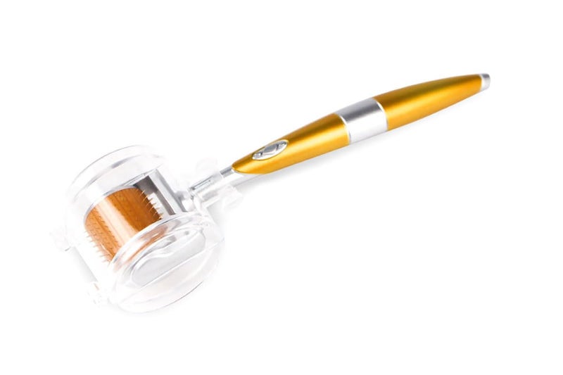 CYSSUS رولر ديرما احترافي 192 إبرة حقيقية من التيتانيوم أدوات العناية بالبشرة رولر ميكرونيدل للاستخدام المنزلي مع علبة تخزين ودليل المستخدم - Image 2