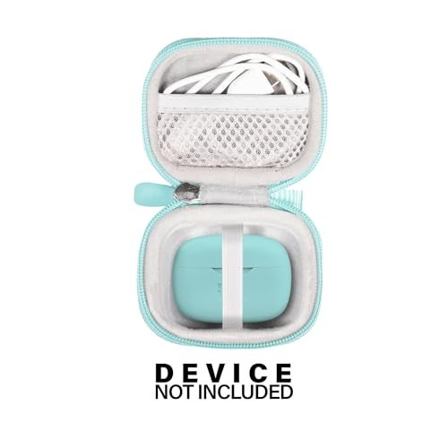 CaseSack Case for JBL Vibe Beam True Wireless Noise Cancelling Earbuds (Mint) - Image 3