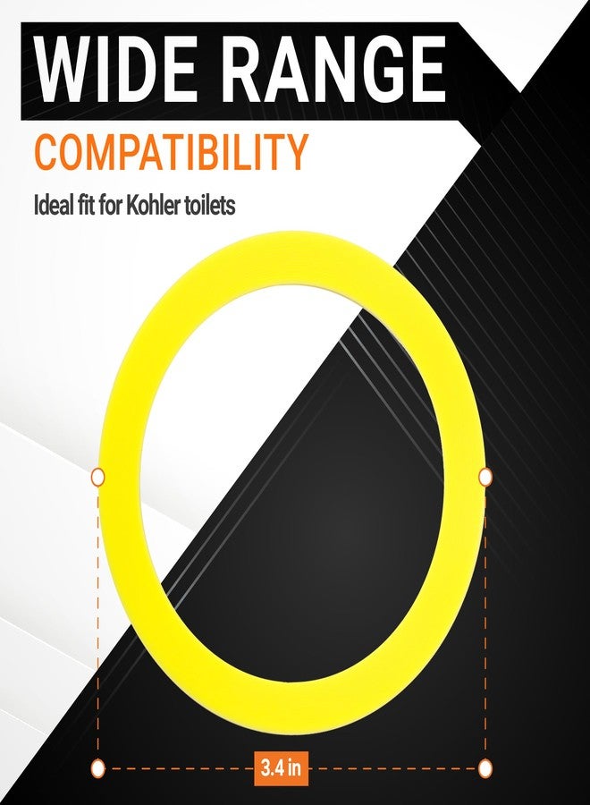 BlueStars 5 Packs K-GP1059291 Canister Flush Valve Seal Replacement Part by Blue Stars - Exact Fit for Kohler Toilets - Replaces 2475620 GP1059291 1049291 - Long-Lasting Rubber - Improves The lifecycle by 50% - Image 2