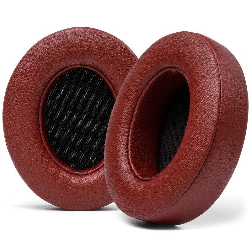 WC Wicked Cushions Replacement Ear Pads for Beats Studio 2 & 3 (B0501, B0500) Wired & Wireless | Does NOT Fit Beats Solo | Softer PU Leather, Enhanced Foam & Stronger Adhesive | Burgundy - Image 1