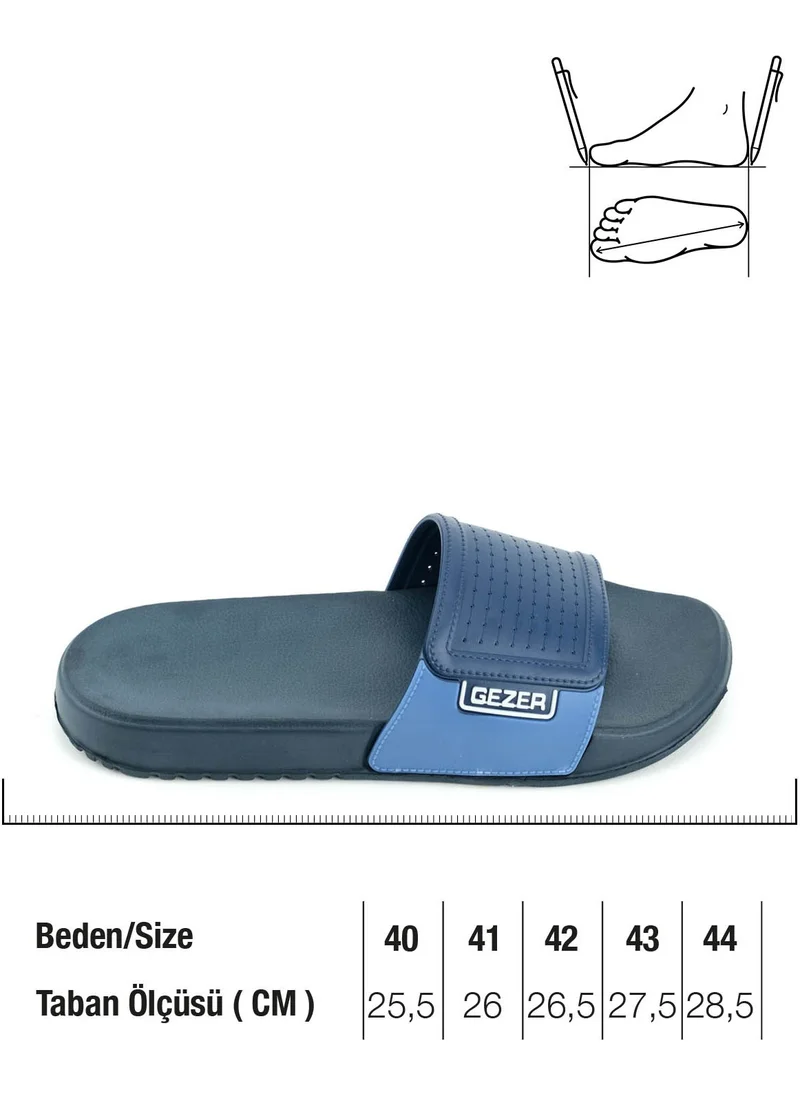 Gezer Men's Summer Eva Wet Ground Suitable Daily Home Garden Pool Bathroom Slippers