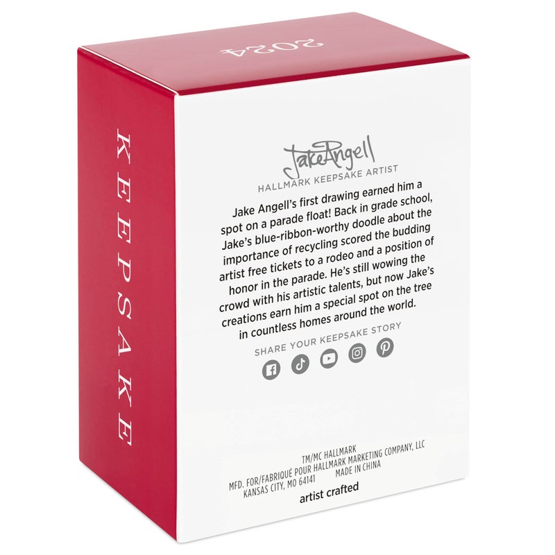 Hallmark Keepsake هولمارك تذكار عيد الميلاد 2024 POK؟ MON MAGIKARP هدايا لمحبي POK؟ - Image 4