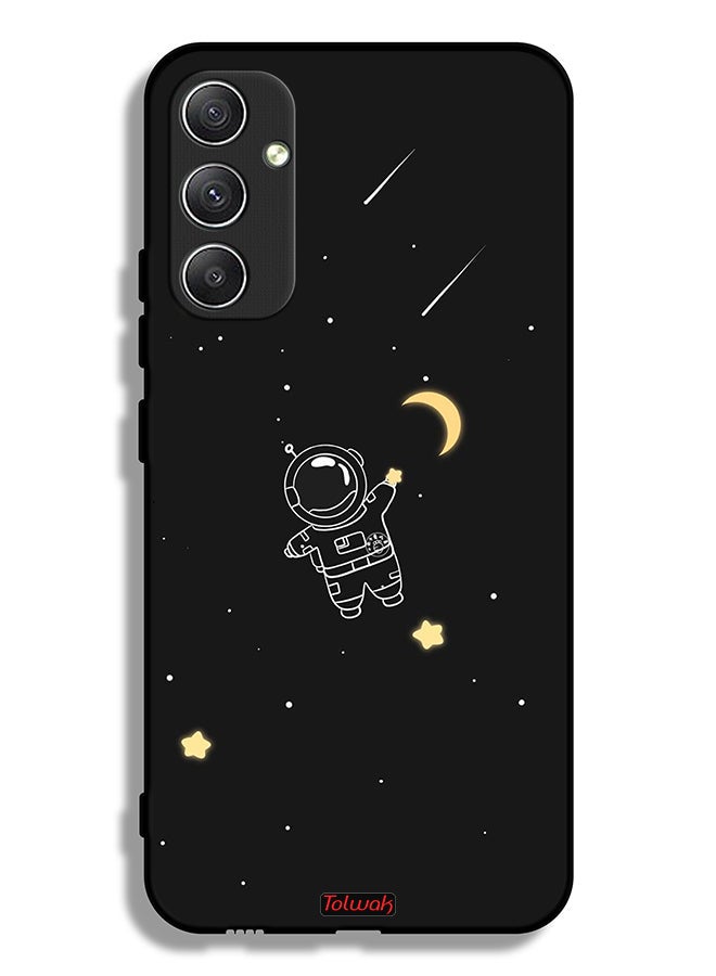 Tolwak Samsung Galaxy A34 5G Protective Case Cover Astronaut Art Clip - Image 1