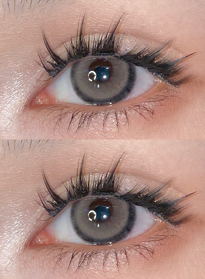 سيدة جديدة عدسات لاصقة ملونة رمادية من فريش ليدي للاستخدام السنوي - Image 5