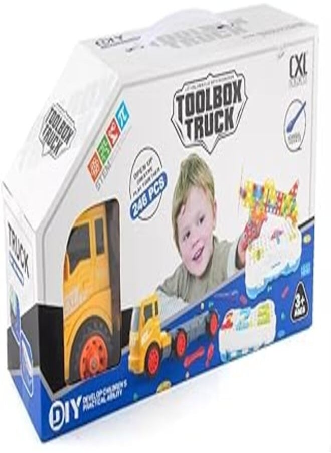 ToolBox Truck building blocks with Truck 246 Pieces – CXL200-63 