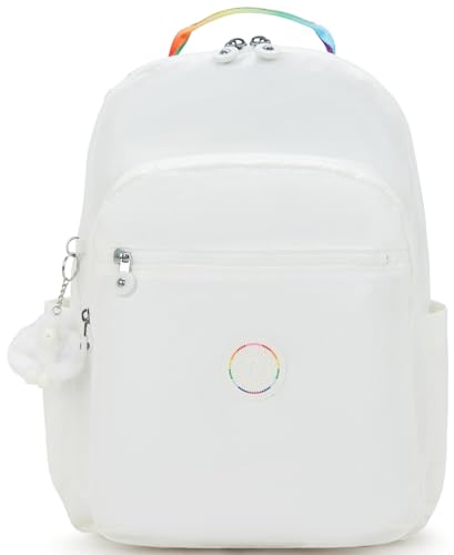 KIPLING KIPLING حقيبة ظهر كمبيوتر محمول كيبيلنج للنساء 15 بوصة، متينة، واسعة مع أحزمة كتف مبطنة، جيب حماية مدمج - Image 1