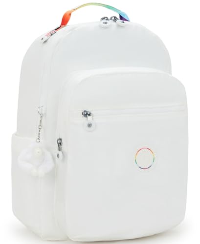 KIPLING KIPLING حقيبة ظهر كمبيوتر محمول كيبيلنج للنساء 15 بوصة، متينة، واسعة مع أحزمة كتف مبطنة، جيب حماية مدمج - Image 4