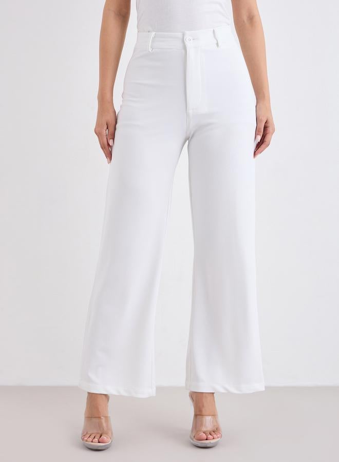 Styli Mid Rise Straight Fit Stretchy Pants - Image 2
