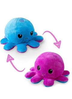 Grab Mantra Set Of 3 Reversible Octopus Plush Cute Stuffed Animals Six Colors Show Your Mood Without Saying A Word Best Gift  - Image 2