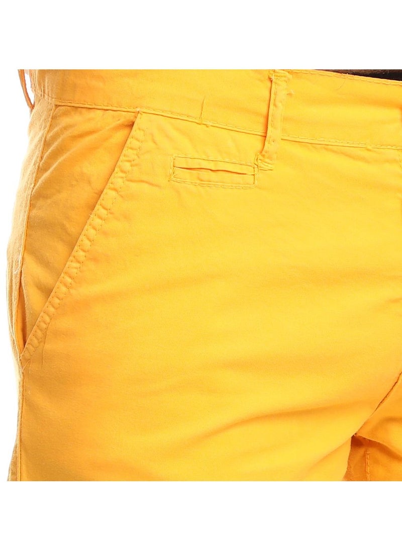 BH - Short Gabarden 2007 For Men - Mustard - Image 1