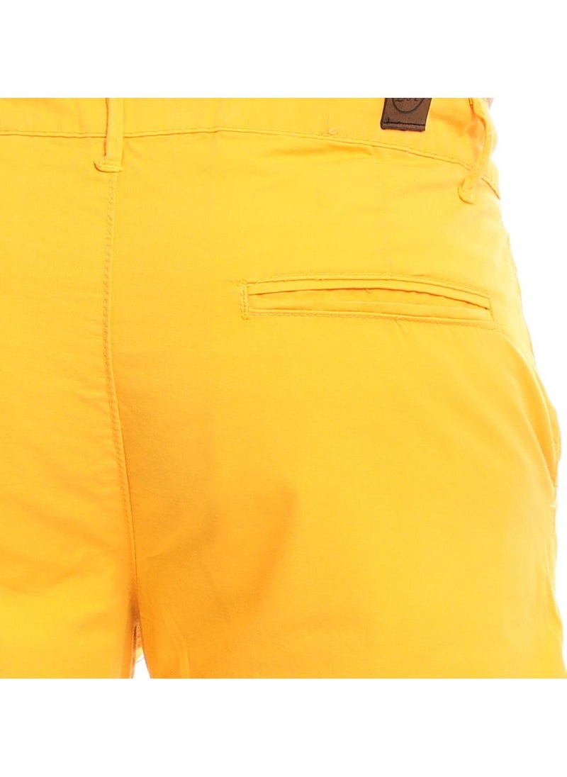 BH - Short Gabarden 2007 For Men - Mustard - Image 1