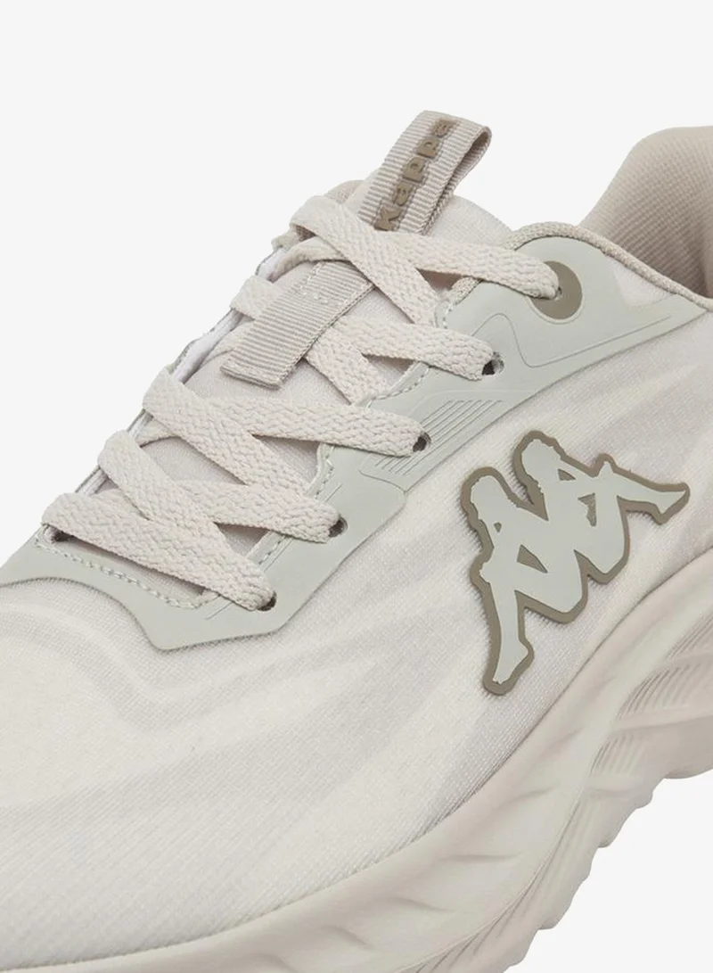Kappa BEIGE Men Logo Print Lace-Up Sports Shoes for Men | Best Price UAE