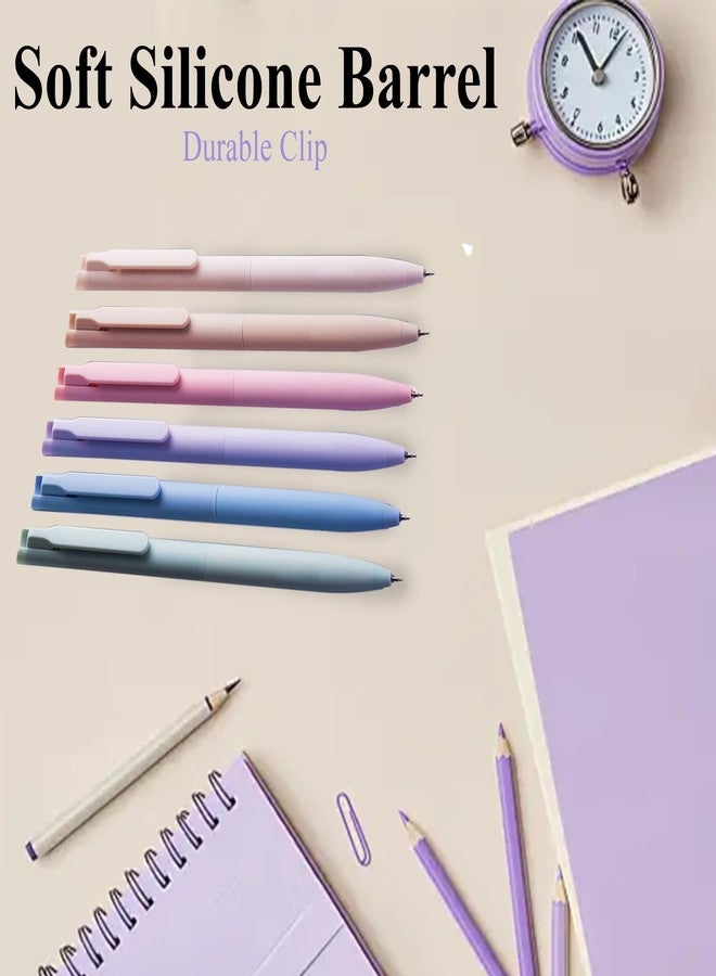 Dancepanda Colored Journal Pens,Journal Multicolor Flair Pens,Colorful Gel Pens for Journaling(6PCS) - Image 5
