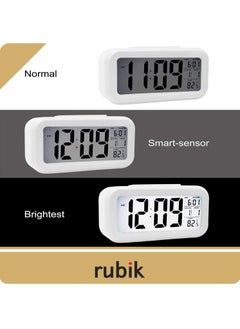 Loud Digital LED Alarm Clock Large Display with Backlight Temperature Date Month Calendar Snooze for Bedrooms Kids Adults Heavy Sleepers - pzsku/Z819A888BF03E036495FCZ/45/_/1658582929/02477554-3c37-48b7-88fe-d0375aed68e9