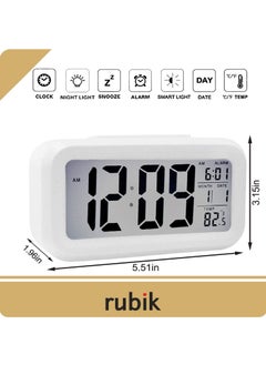 Loud Digital LED Alarm Clock Large Display with Backlight Temperature Date Month Calendar Snooze for Bedrooms Kids Adults Heavy Sleepers - pzsku/Z819A888BF03E036495FCZ/45/_/1658582929/88522234-b2aa-42a4-a97f-4c951462281a