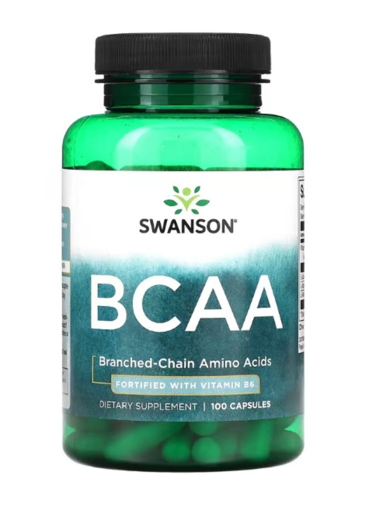 سوانسون الأحماض الأمينية متشعبة السلسلة ، 100 كبسولة