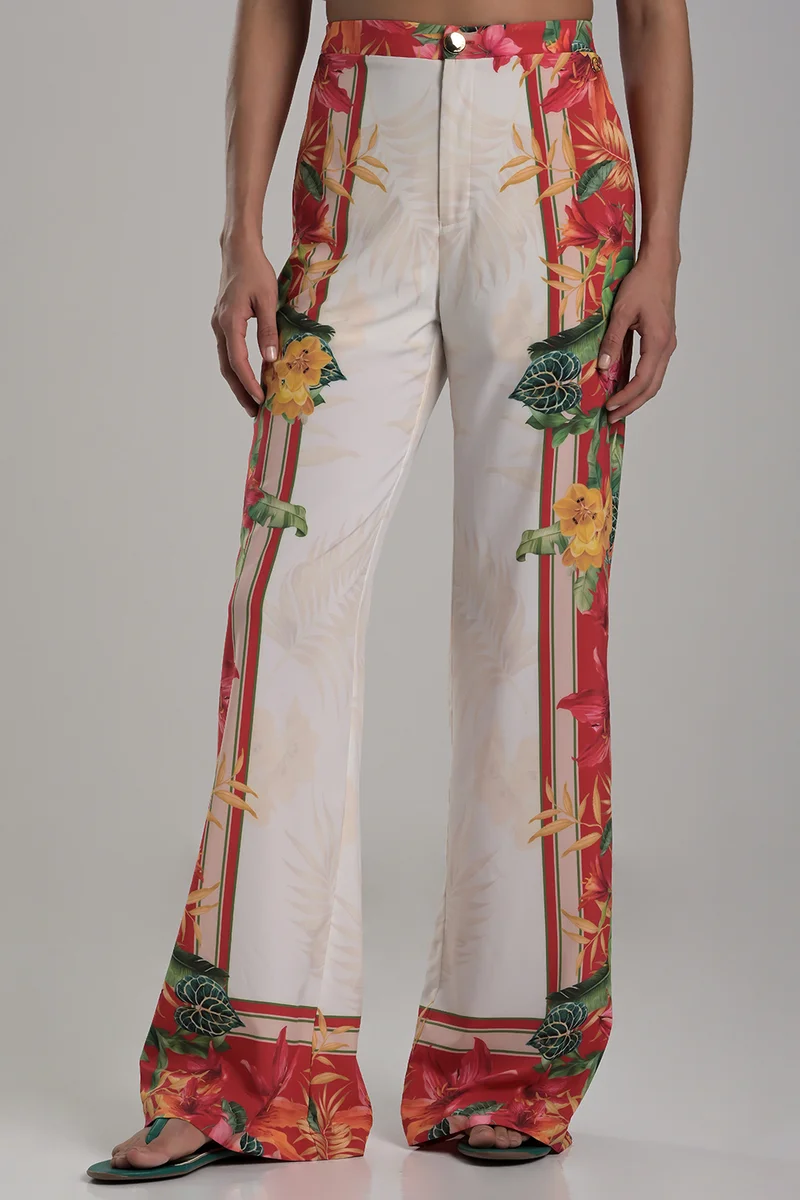 Carmen Steffens Palazzo Pants Fresh Printed