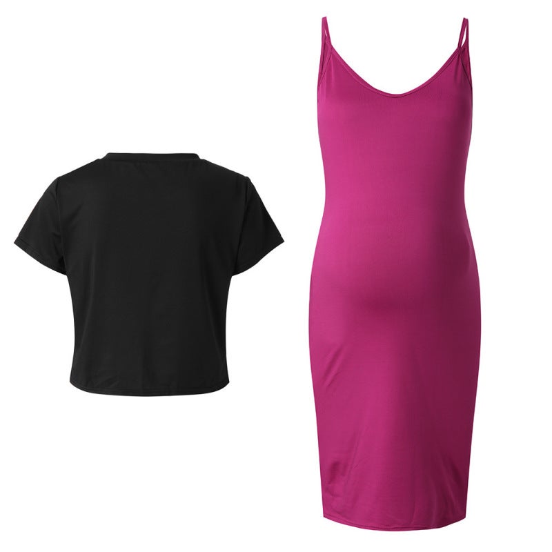 Soft Fabric Solid Color Body Fit L - Washable Durable Wear for Trendy Comfort - Image 3