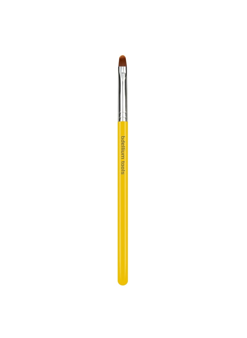 Bdellium Tools Bdellium Tools Professional Makeup Brush - Studio Series 542 Bold Lip - With Soft Synthetic Fibers, For Defining Contours of the Lips (Yellow, 1pc) 