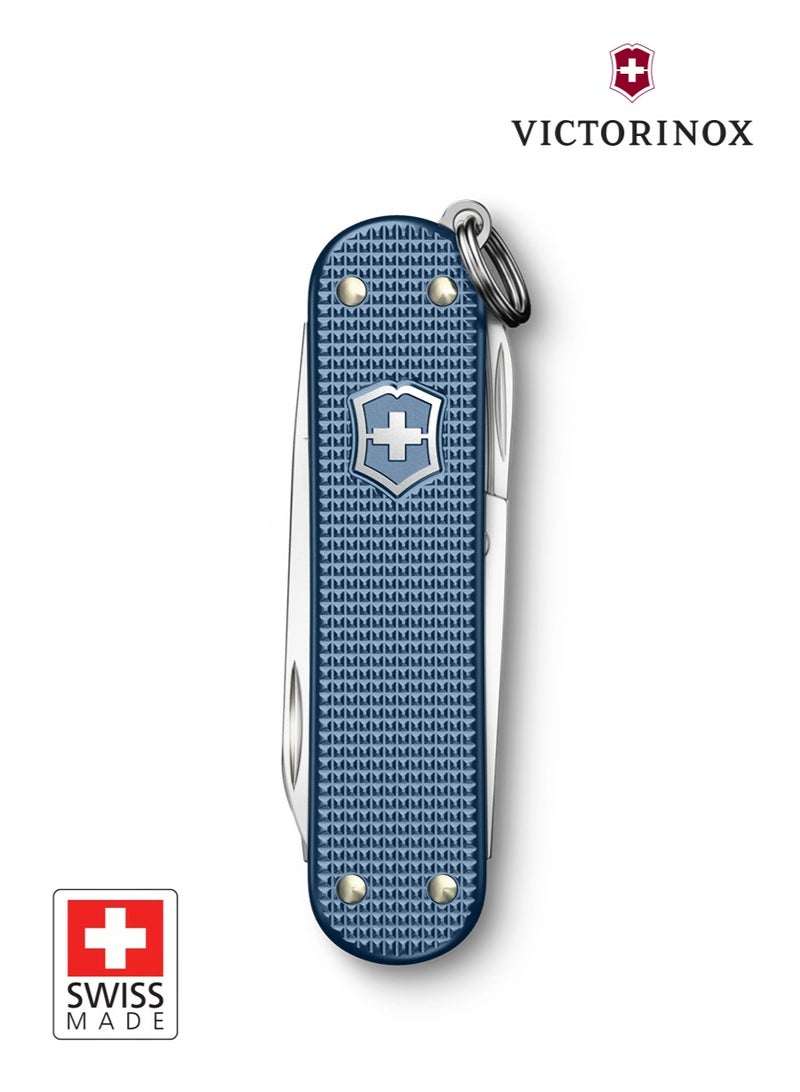 Victorinox Classic SD Alox Limited Edition 2026 in Glacial Blue (0.6221.L26) | Collectible Swiss Army Knife | 5 Functions, Alox Scales, Keychain-Friendly EDC - Image 2
