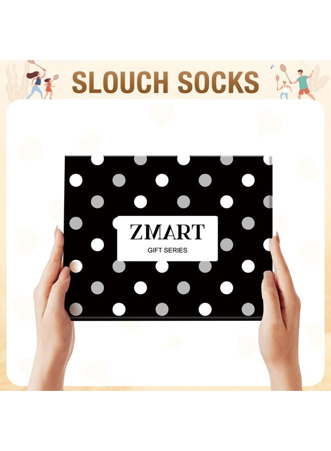 Zmart Women Socks Slouch Socks Scrunch Socks, 80s 90s Socks, White Tube Socks - Image 3