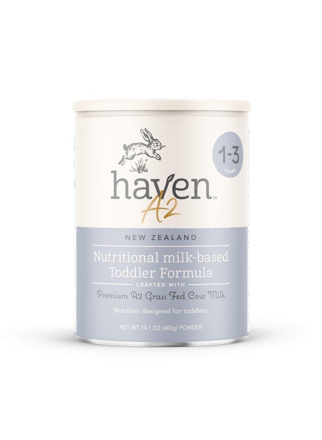 HAVEN Haven A2 Toddler Formula | 1 to 3 Years | Premium New Zealand Grass-fed A2/A2 Protein Cow Milk Toddler Formula | Wholesome Goodness | Gentle on Tiny Tummies | Immune Support | Prebiotics, Probiotics, DHA, Lutein | Non GMO | No Palm Oil | 14.1 oz - Image 1