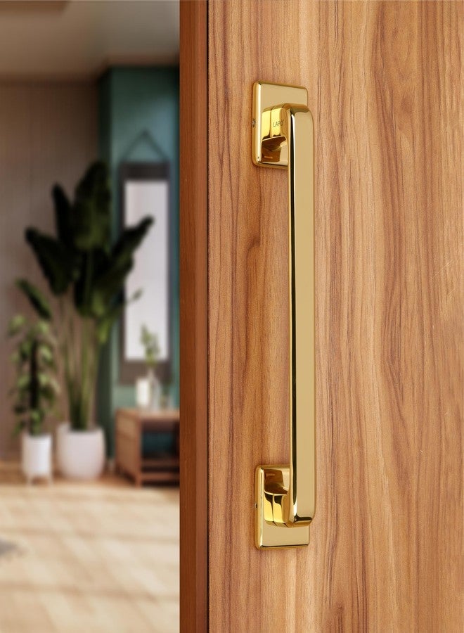 LAPO Cool Door Handles for Main Door | Main Door Handle | Door Handle | Zinc Alloy(10 inches- Pack of 1) Gold Finish | 3 Years Warranty | Pull Handle - Image 1
