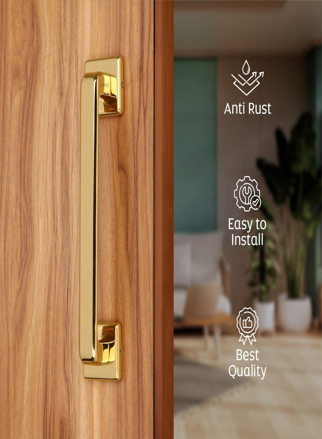 LAPO Cool Door Handles for Main Door | Main Door Handle | Door Handle | Zinc Alloy(10 inches- Pack of 1) Gold Finish | 3 Years Warranty | Pull Handle - Image 5