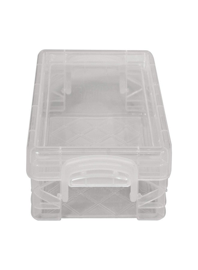 سوبر ستكر علبة أقلام تلوين بلاستيكية قابلة للتكديس، منظم أقلام تلوين قابل للتكديس، حافظة أقلام تلوين للمدرسة، منظم تخزين للأدوات الفنية، حاويات تخزين صغيرة بأغطية، قد يختلف اللون، 3.5 × 4.75 × 1.5 بوصة - Image 5