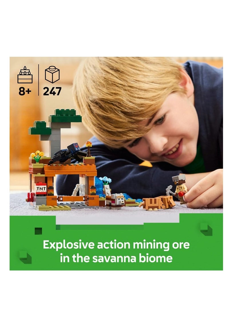LEGO LEGO Minecraft The Armadillo Mine Expedition Building Toy Set 21269  - Image 3