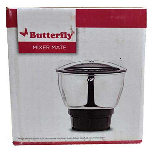 Butterfly Stainless Steel Mga-3Cj Chutney Jar - 300Ml (Black) - Image 1