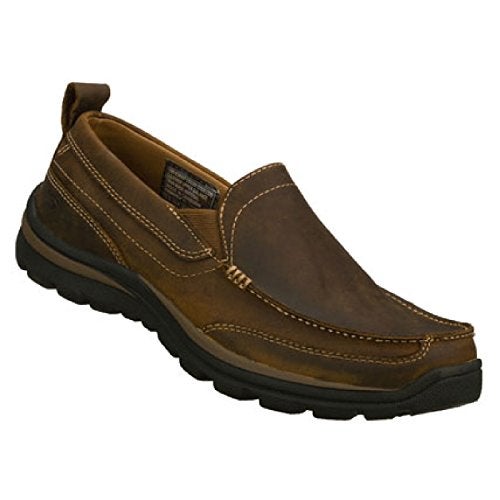SKECHERS أحذية سكيشرز للرجال سوبرير غينز، بني داكن، 11 عريض - Image 4
