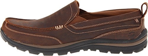 SKECHERS أحذية سكيشرز للرجال سوبرير غينز، بني داكن، 11 عريض - Image 2