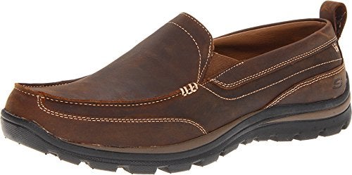 SKECHERS أحذية سكيشرز للرجال سوبرير غينز، بني داكن، 11 عريض - Image 5