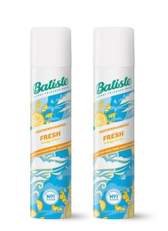 Batiste Batiste Pack Of 2 Dry Shampoo Fresh 200ml  - Image 1